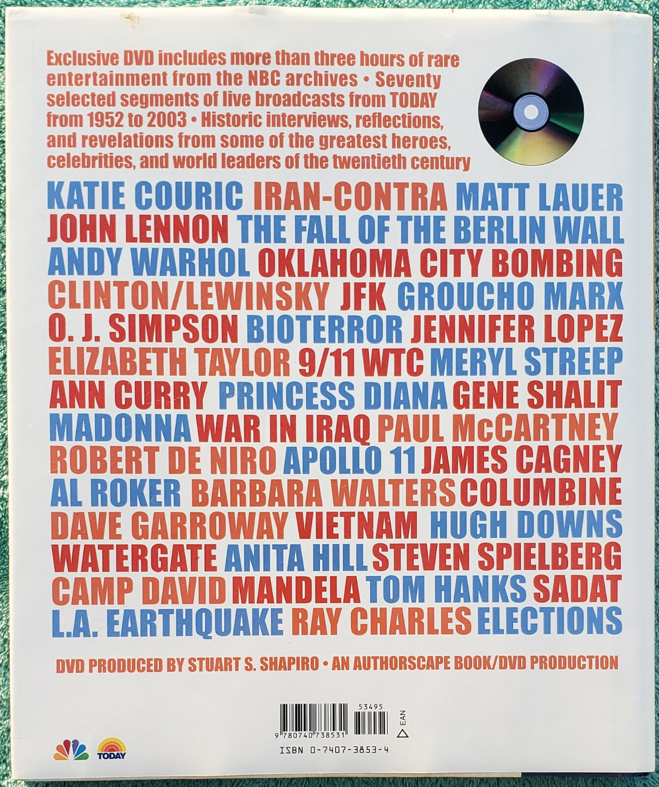 This Is Today A Window On Our Times – 2003 Hardcover 174 Pages & Bonus DVD