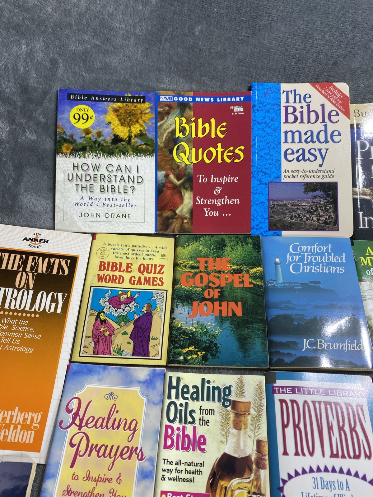 Vtg Christian Mini Book Booklet Lot Of 69 Inspirational Religious Healing Prayer
