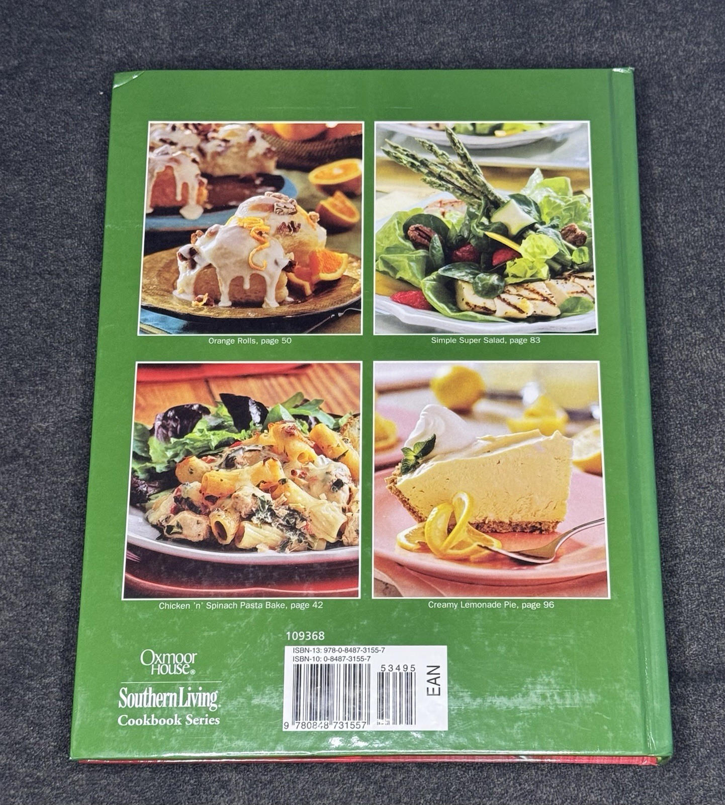 Southern Living 2007 Annual Recipes Cookbook (Hardcover) 368 Pages Color Photos