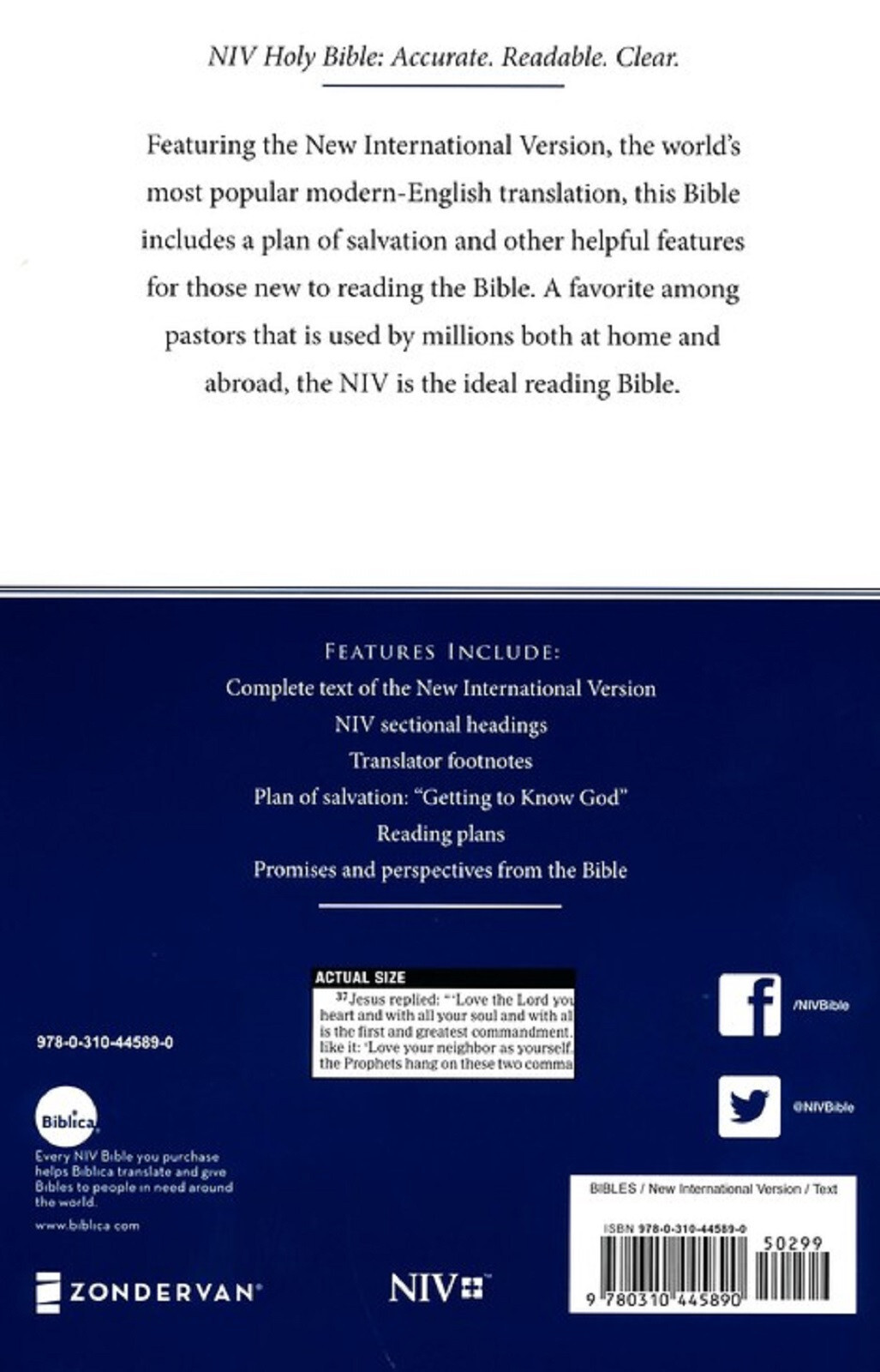 NIV Bible Blue “20 OUTREACH BIBLES” Wholesale Bibles BRAND NEW in Shrink Wrap!!