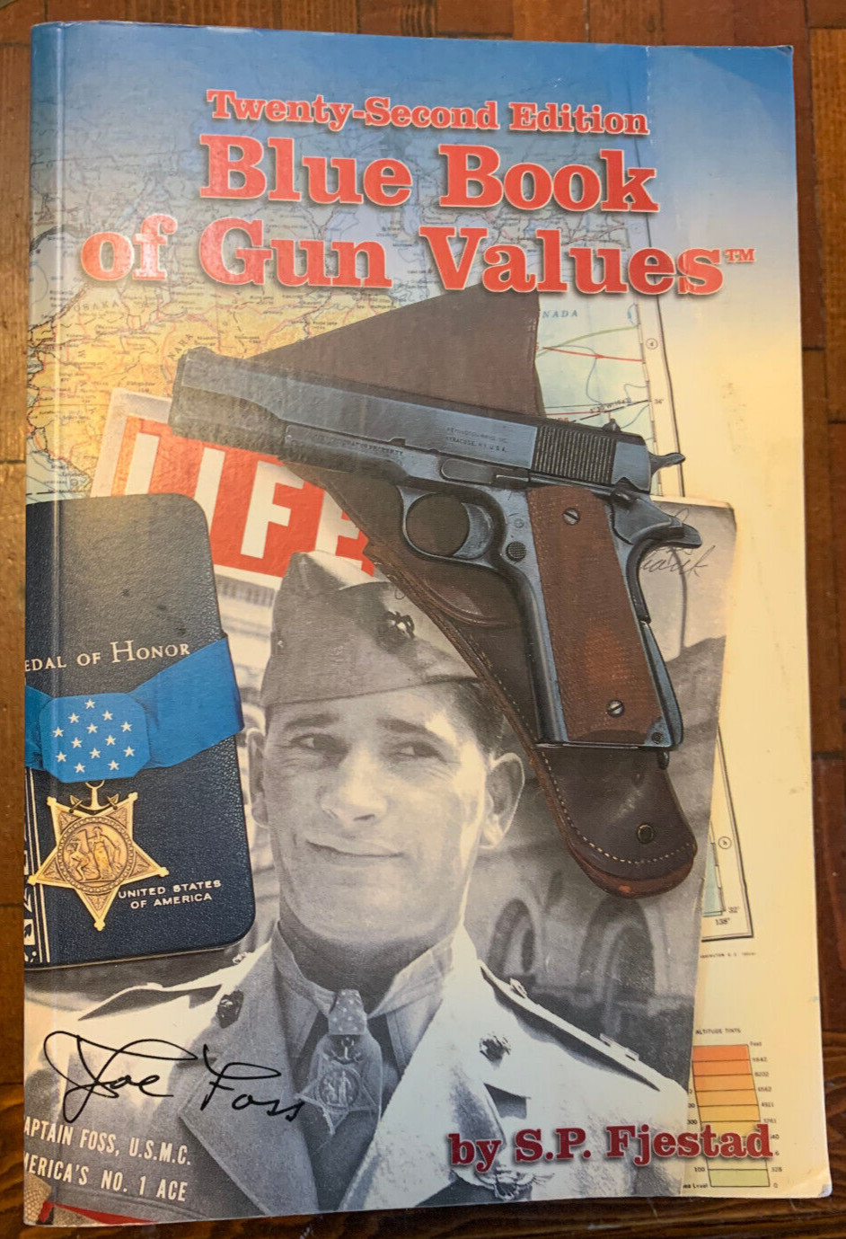 Blue Book Of Gun Values, S.P Fjestad, 22nd Edition Huge 1,608 Pages! 2001