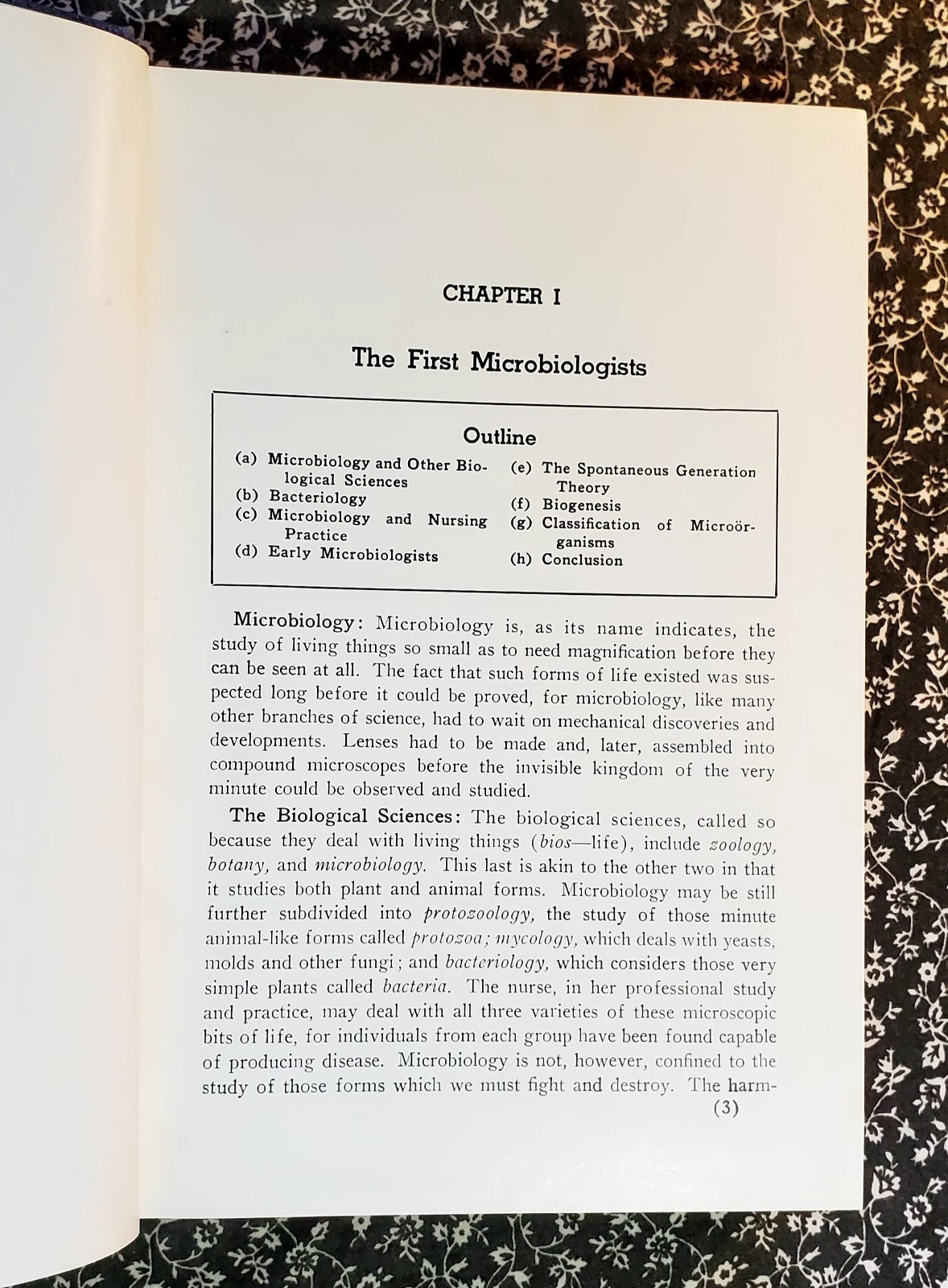 Microbiology Pathology And Nursing Eugene C. Piette, 1940, HC