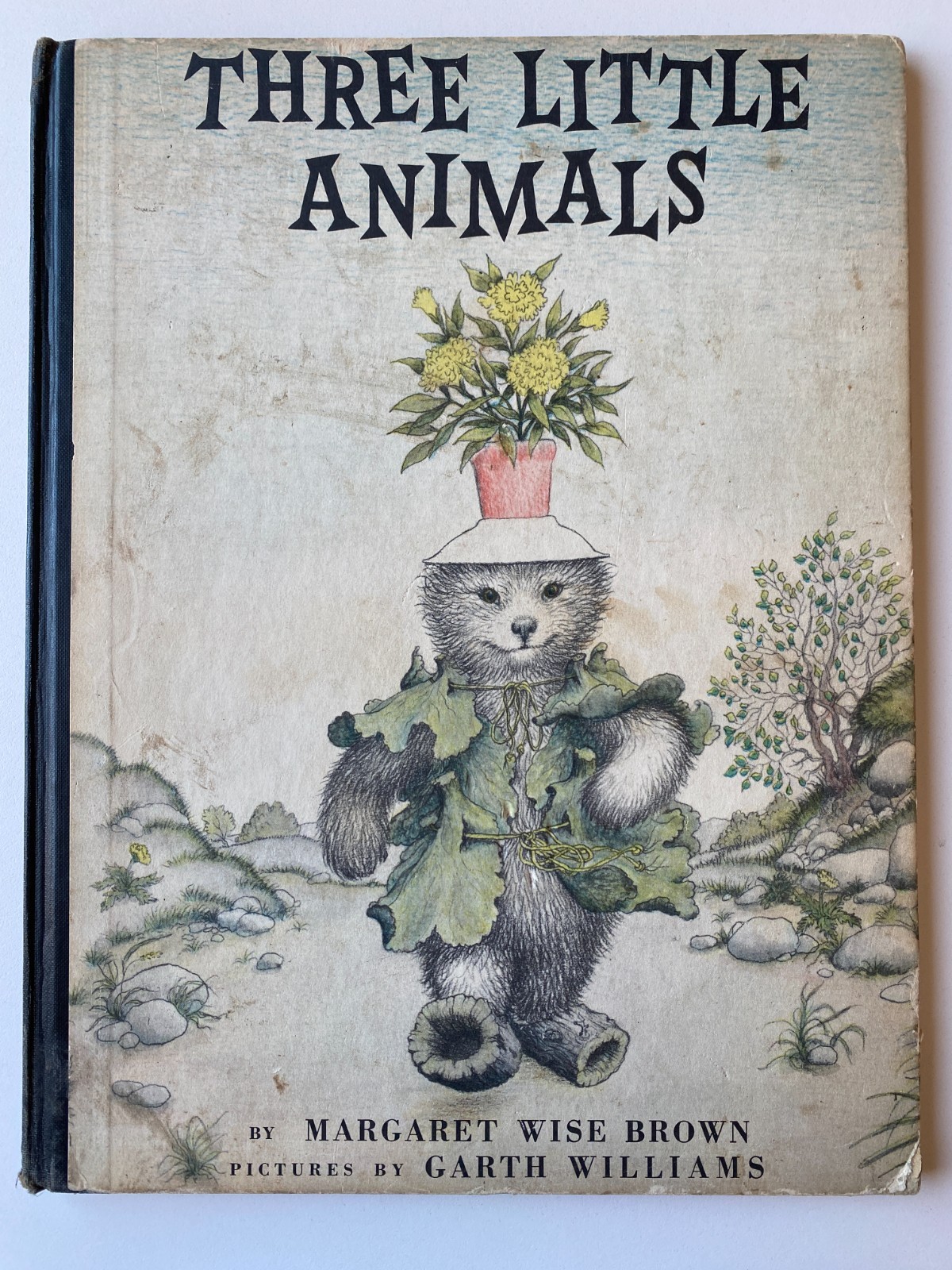 THREE LITTLE ANIMALS~Margaret Wise Brown~GARTH WILLIAMS~1956 HC~Harper Brothers~