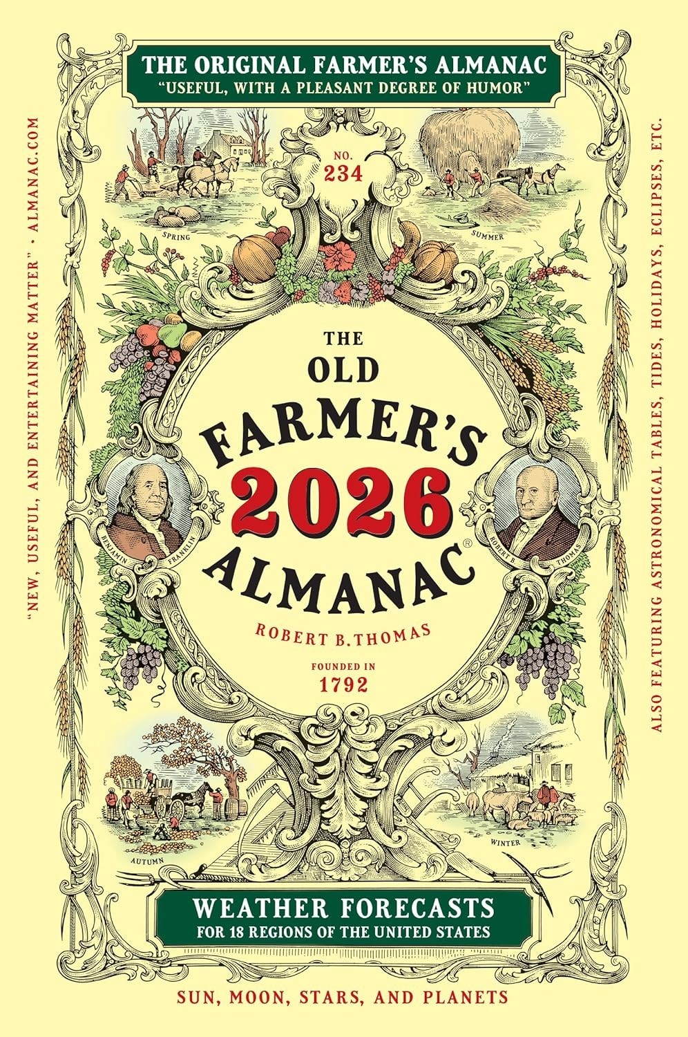 The 2026 Old Farmer’s Almanac Trade Edition (Paperback or Softback)