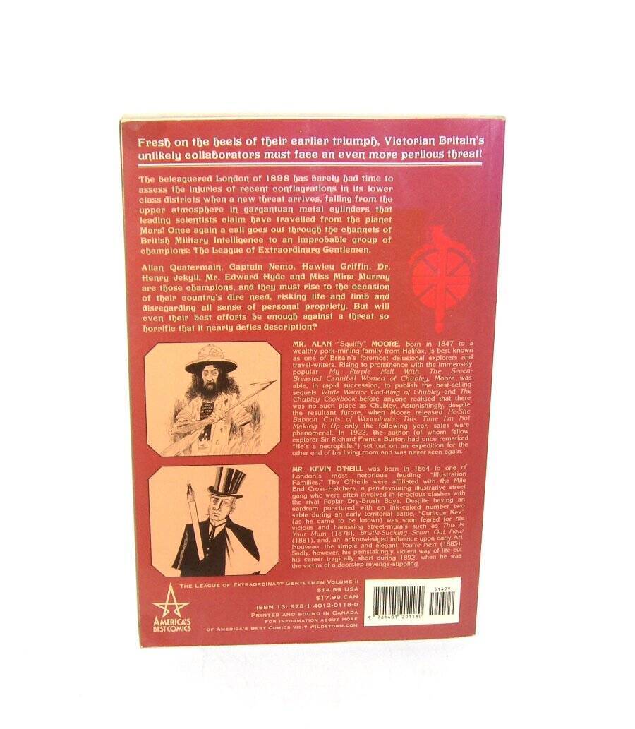The League of Extraordinary Gentlemen Vol. II Alan Moore Kevin O’Neill Free Ship