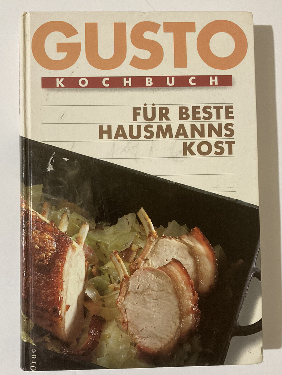 Gusto Kochbuch Fur Beste Hausmanns Kost 9.5″x6″ in size