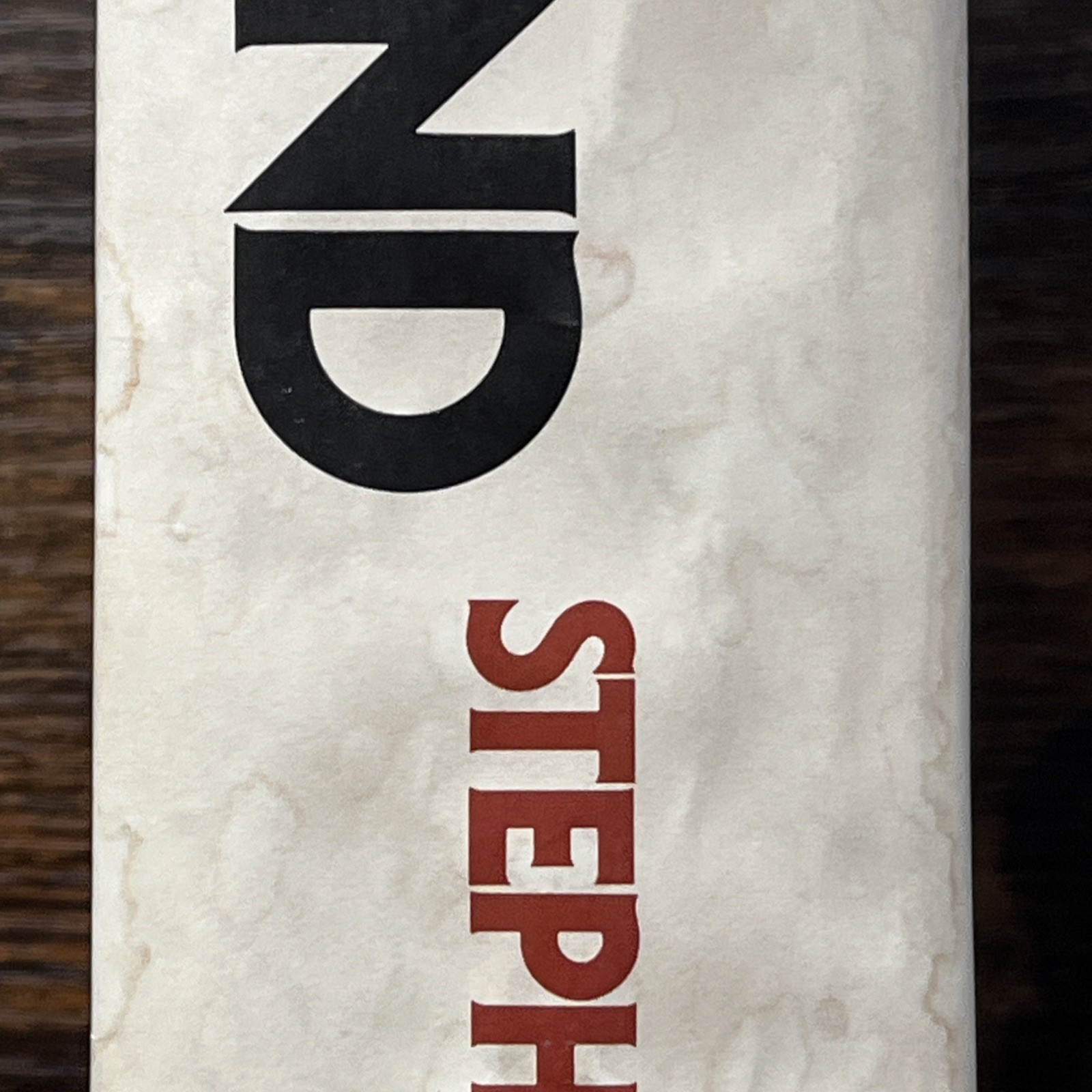 The Stand by Stephen King—1978 First Edition, later printing, HC/DJ