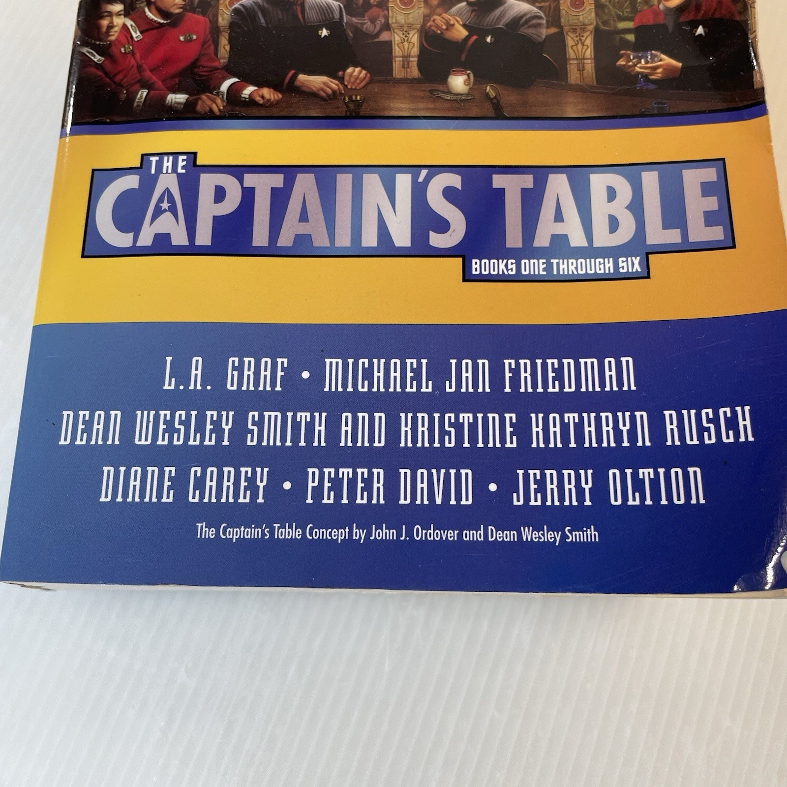 Star Trek: Captain’s Table Omnibus: Books 1-6 by Various Authors (2000, PB)