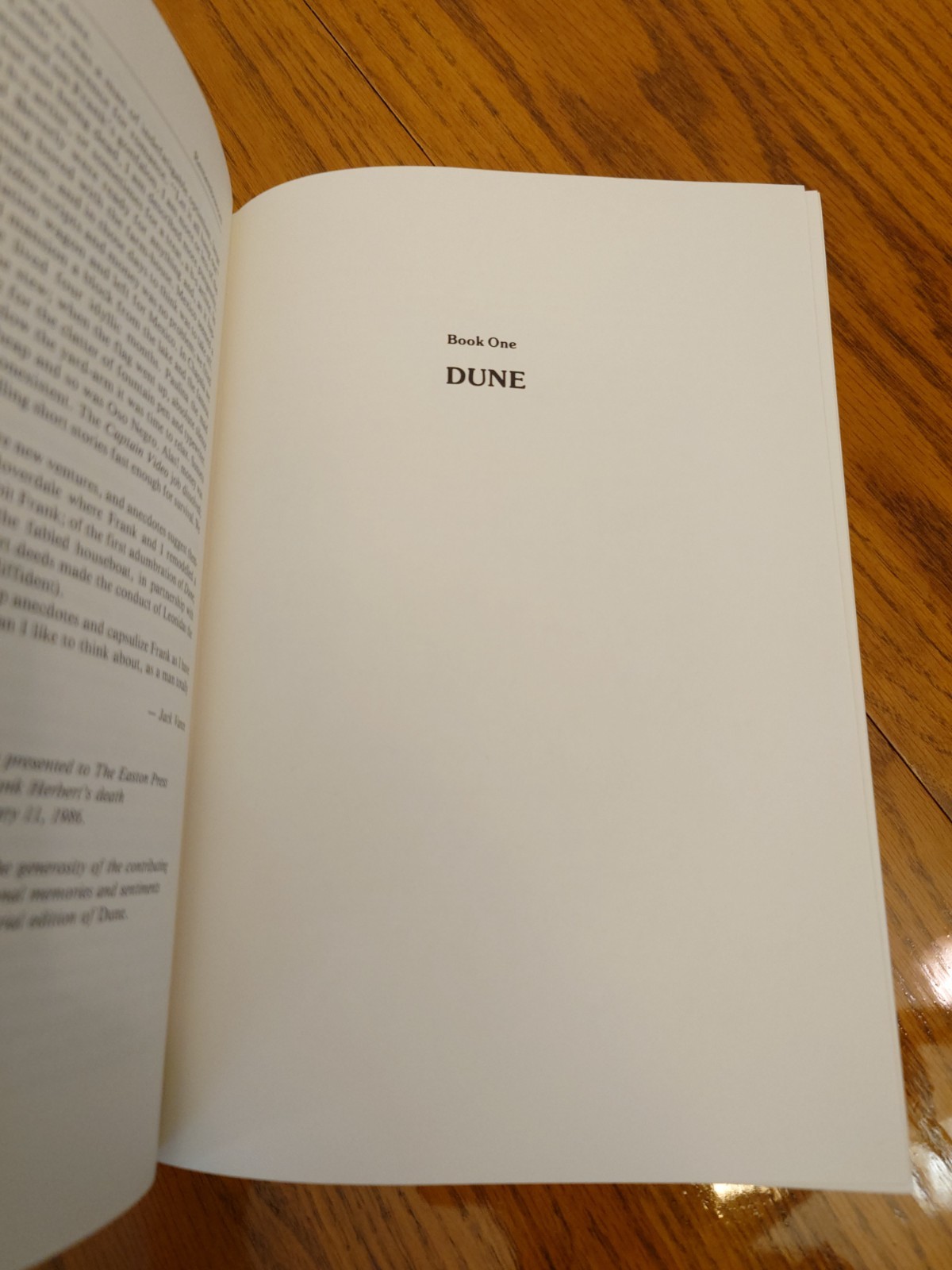 Dune Frank Herbert Easton Press 1987 Memorial Collector’s Edition Leather