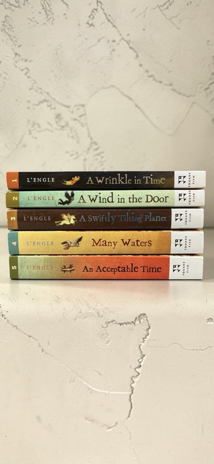 A Wrinkle in Time Quintet, 5 Books Box Set (2007), Madeleine L’Engle – Paperback