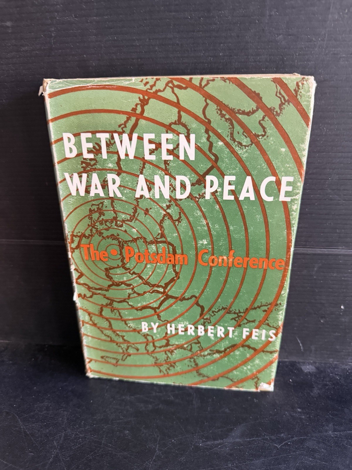 1st Between War and Peace: The Potsdam Conference Herbert Feis HC DJ 1960 WWII