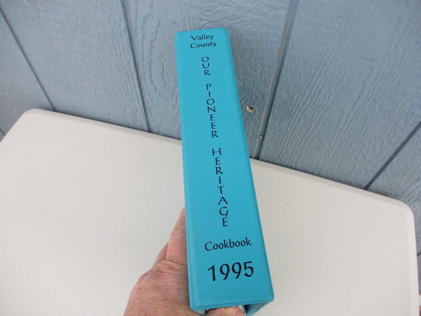 Large 1995 Our Pioneer Heritage Cookbook Valley County Montana 352 Pages