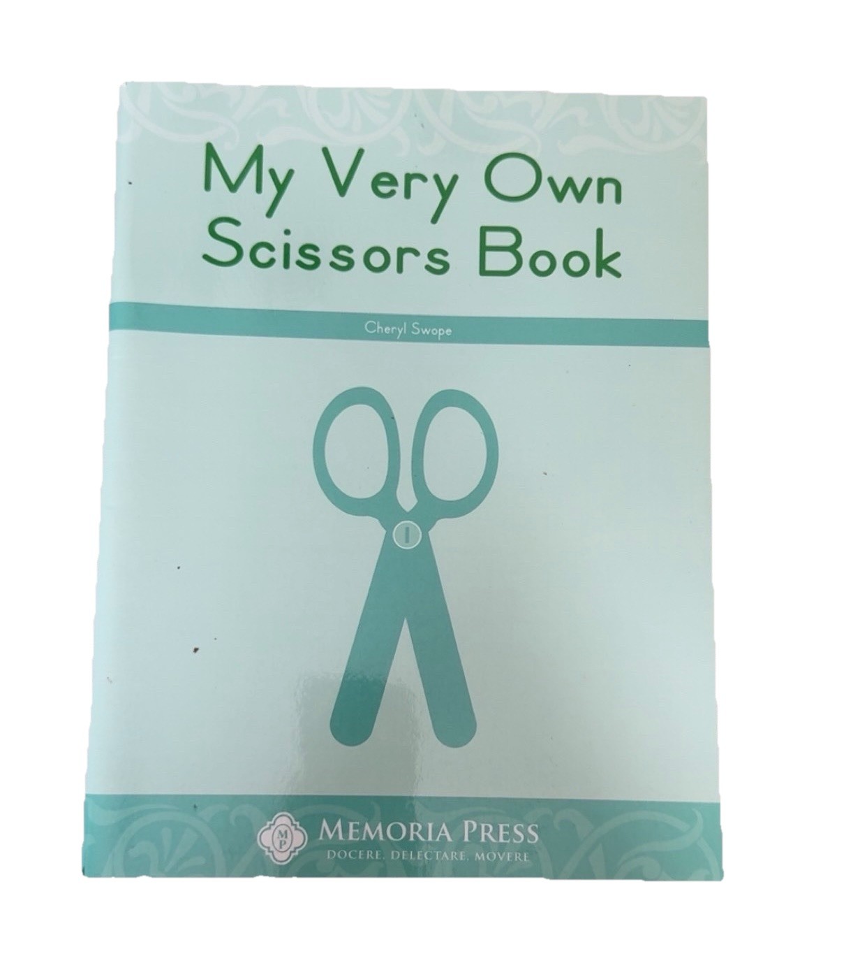 USED 2-3 PAGES MISSING My Very Own Scissors Book by Cheryl Swope Ages 4-8