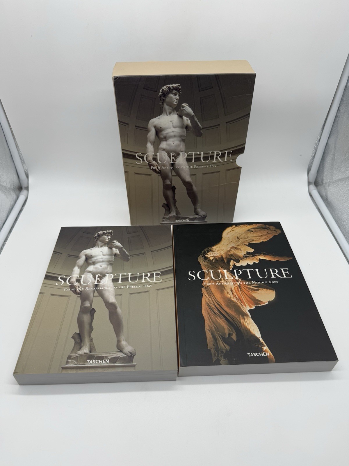Sculpture From Antiquity to the Present Day by Georges Duby Slipcase 2 Books