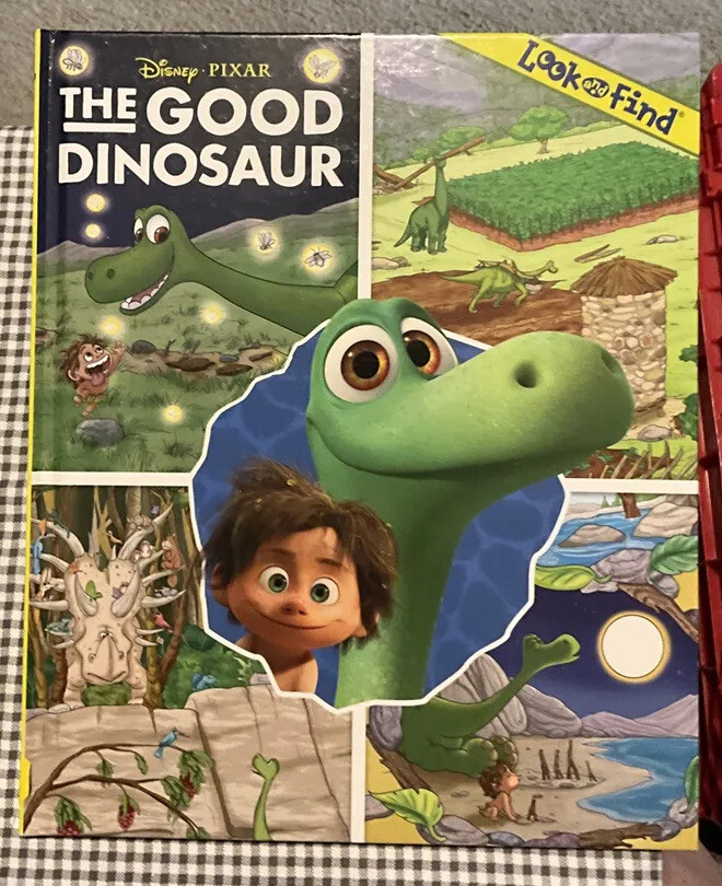 The Good Dinosaur Look &Find by Phoenix International Publications Book 2015 VTG