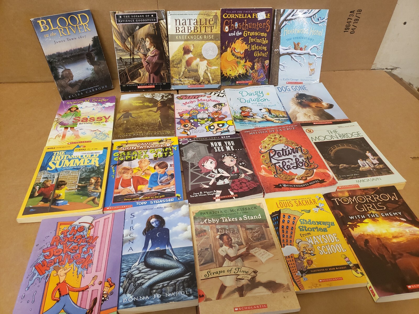 Lot of 50 Chapter INSTANT LIBRARY Children Young Adult RANDOM UNSORTED BOOKS MIX