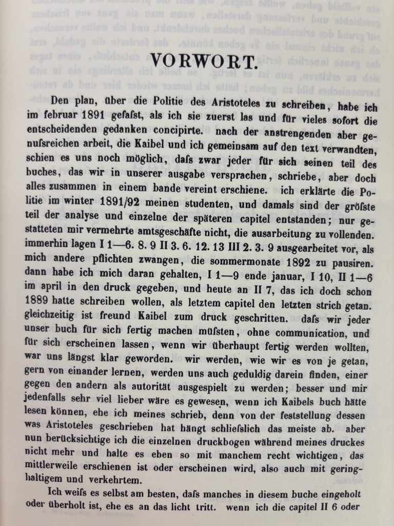 Aristoteles und Athen, Band 1 & 2 in einem Buch. Reprografischer Nachdruck der 1