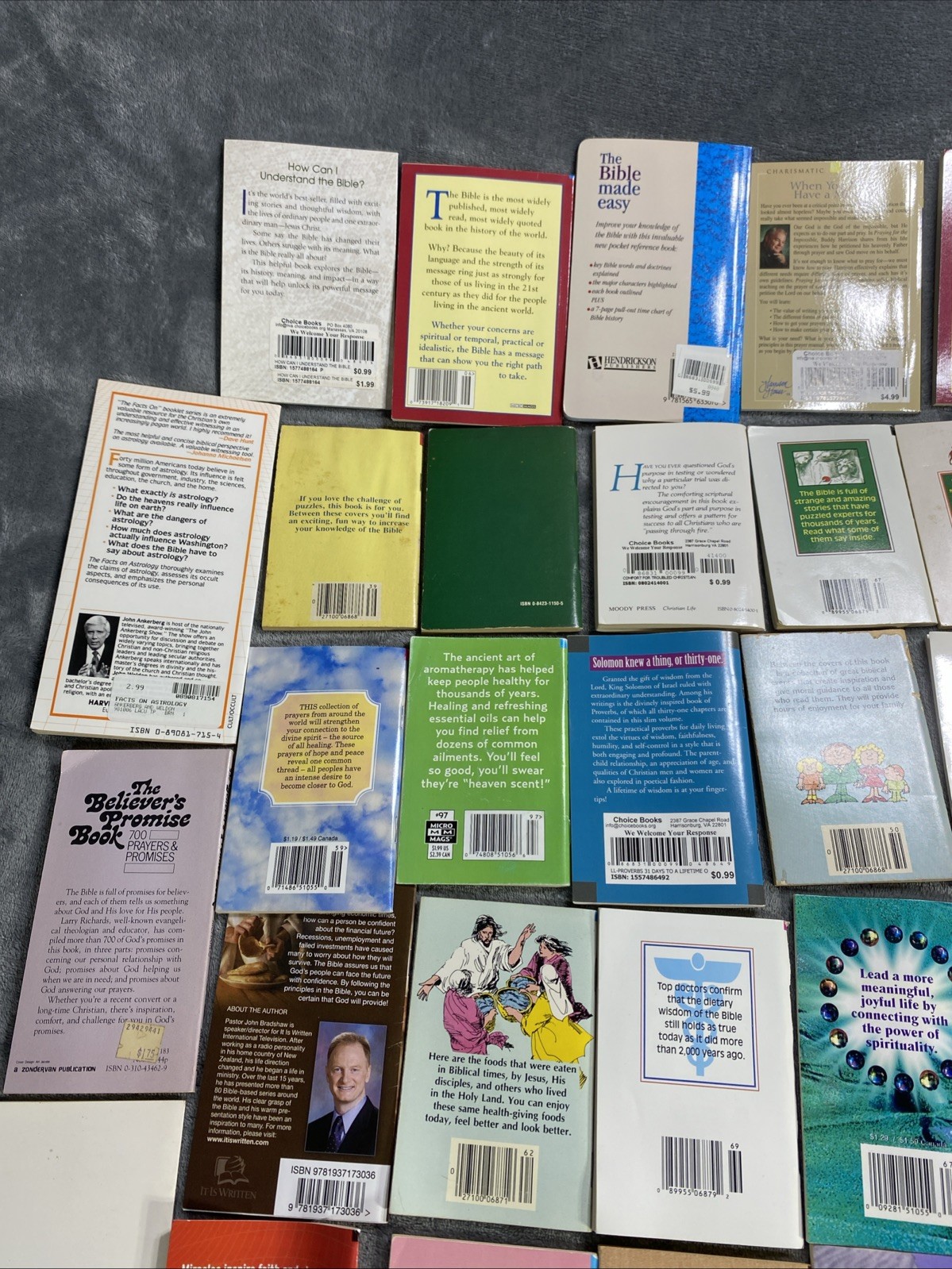 Vtg Christian Mini Book Booklet Lot Of 69 Inspirational Religious Healing Prayer
