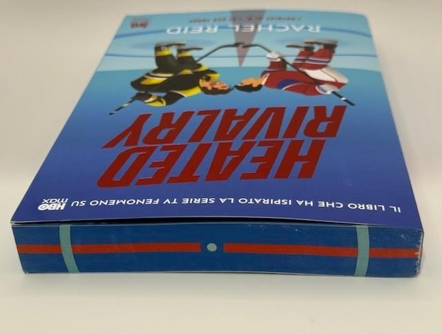 Heated Rivalry By Rachel Reid, Italian Edition w/Printed Edge