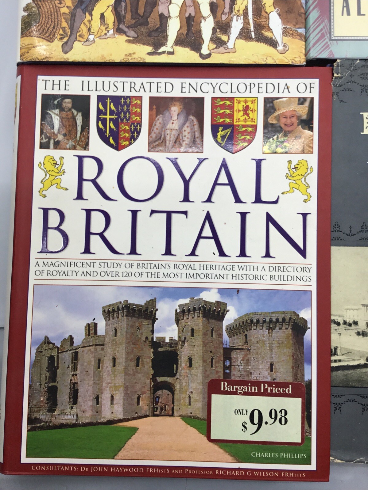 ENGLAND UNITED Kingdom History 4 Book Lot Nonfiction British Empire Royals