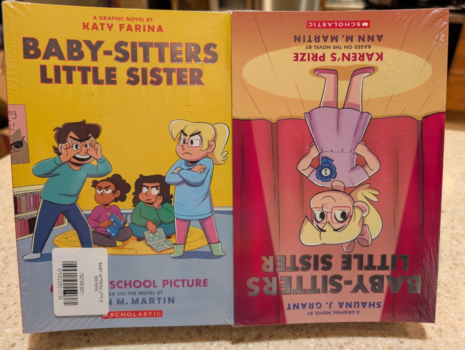 Baby Sitters Little Sister Graphic Novel Lot Books 1-10 NEW in Package!