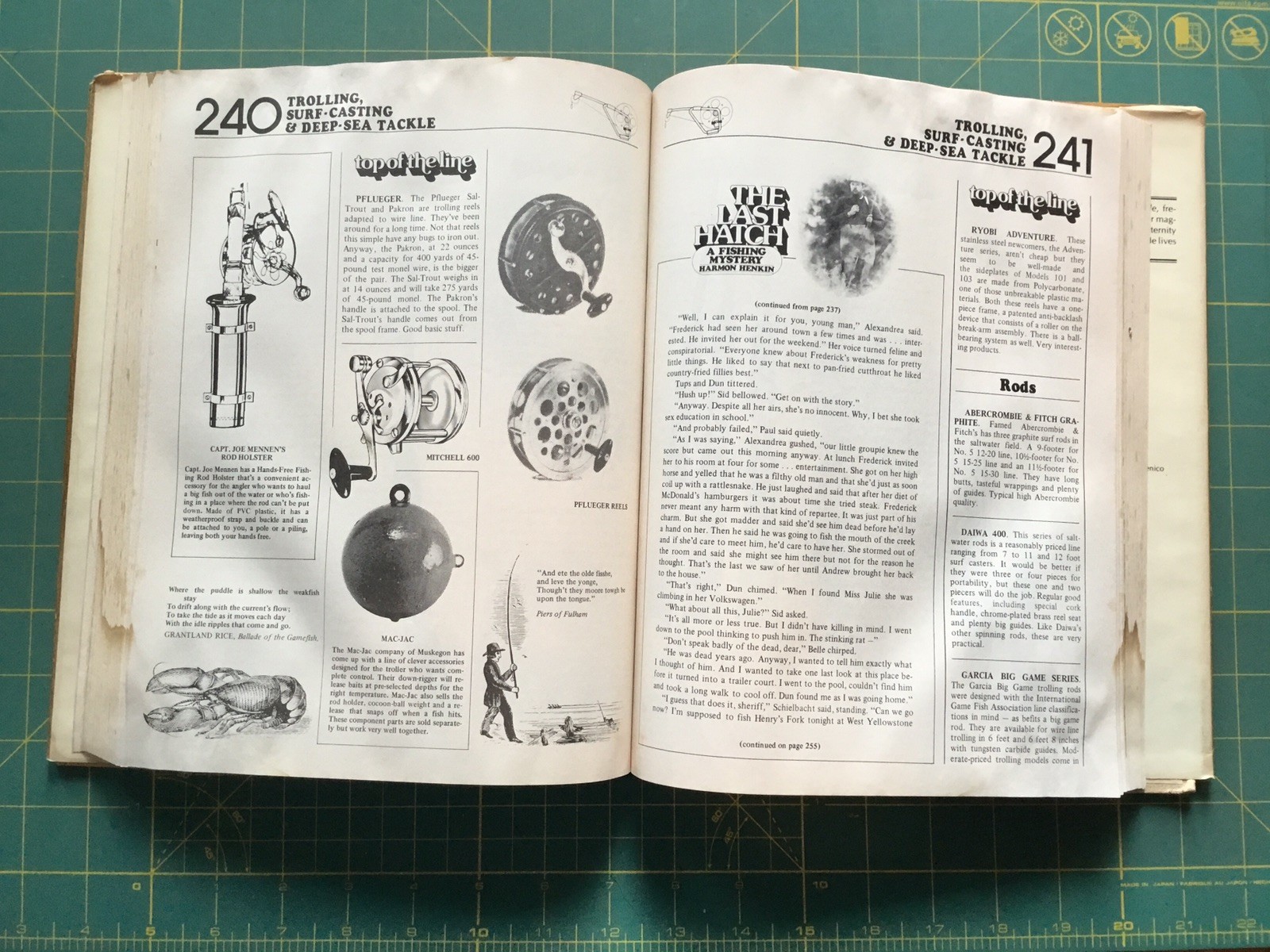 1977 The Complete Fisherman’s Catalog, 464Pages Book Many Pictures