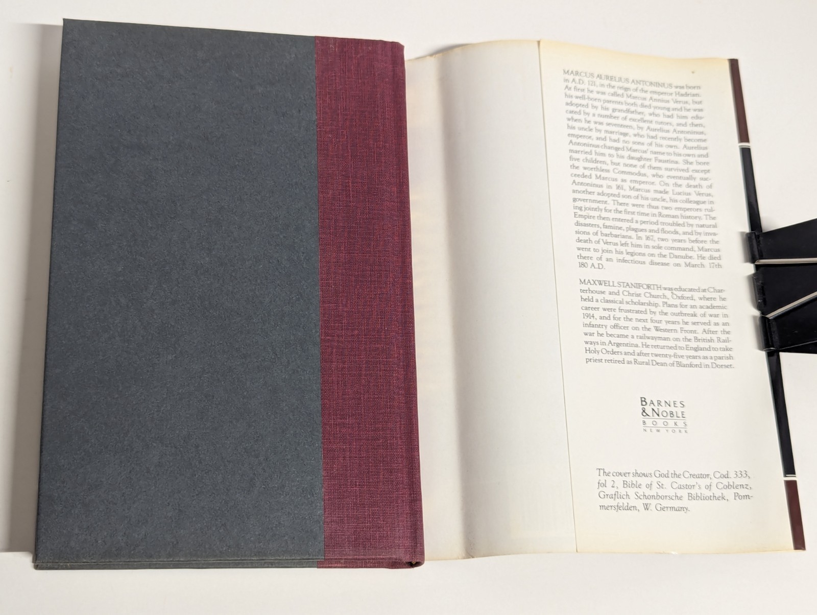 Meditations HCdj Marcus Aurelius Roman Emperor 1996