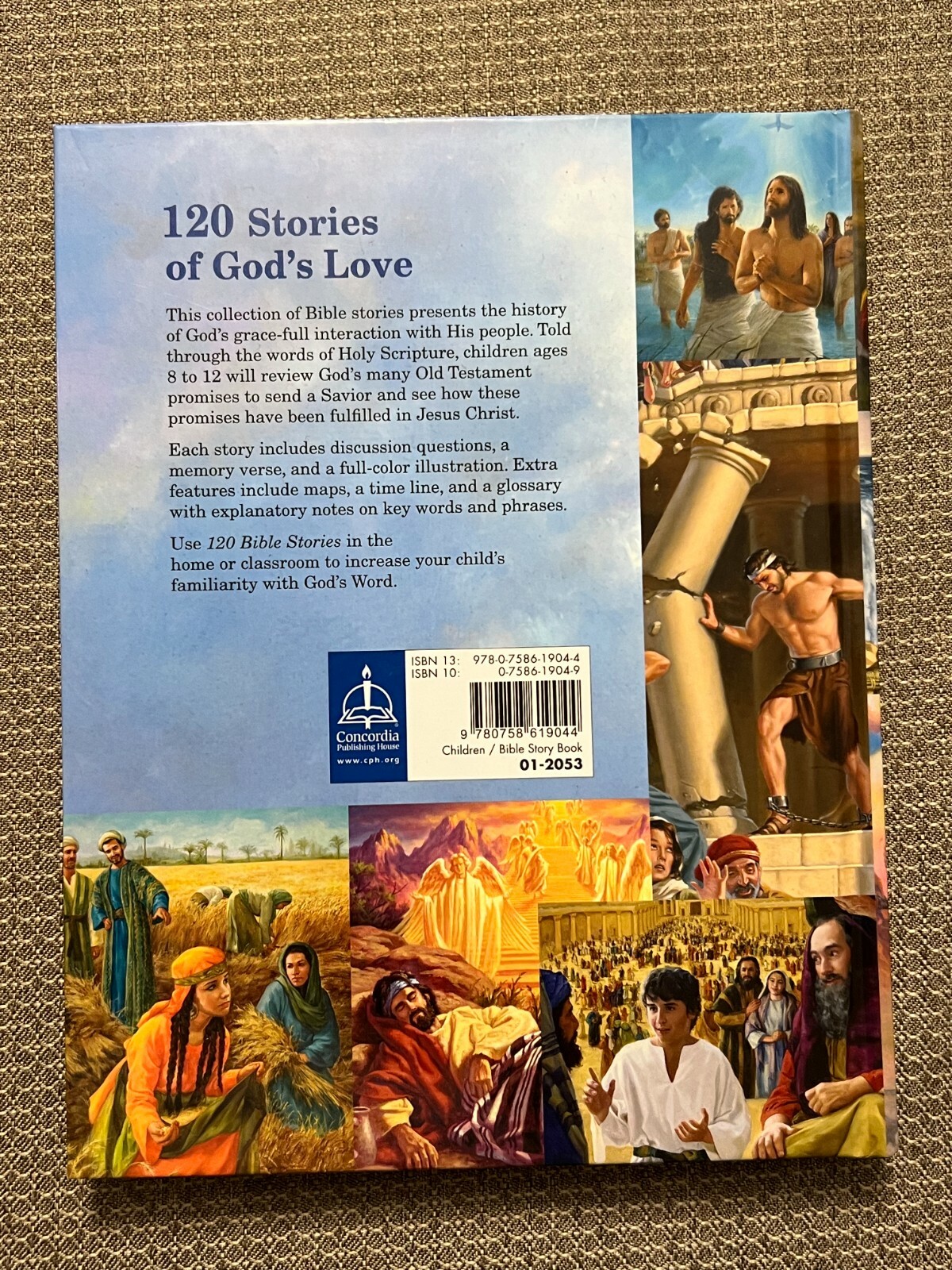 NEW – 120 Bible Stories by Reverend Engelbrecht, Edward: Hardback