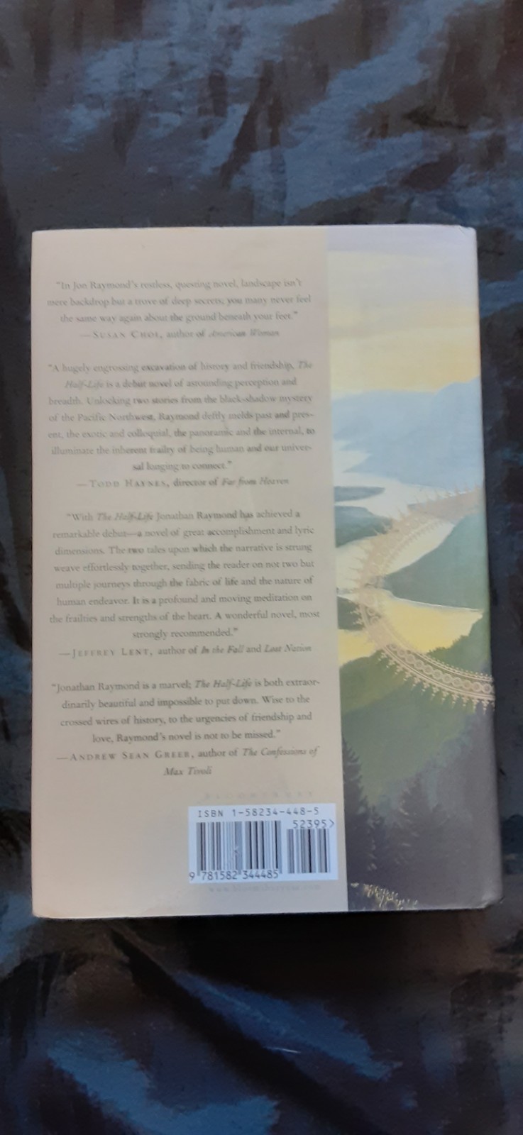 THE HALF LIFE A NOVEL By Jonathan Raymond Hardcover *SIGNED* Filmed as First Cow