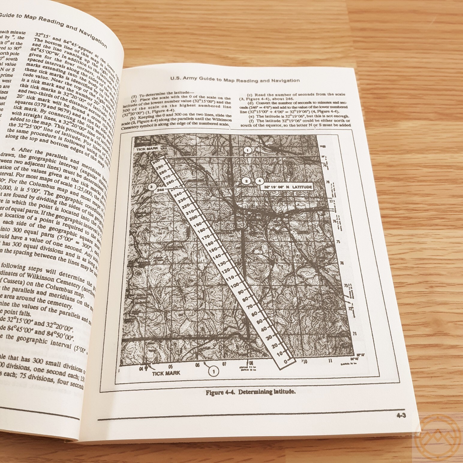 U.S. Army Guide to Map Reading Book Every Aspect Land Navigation Illustrations
