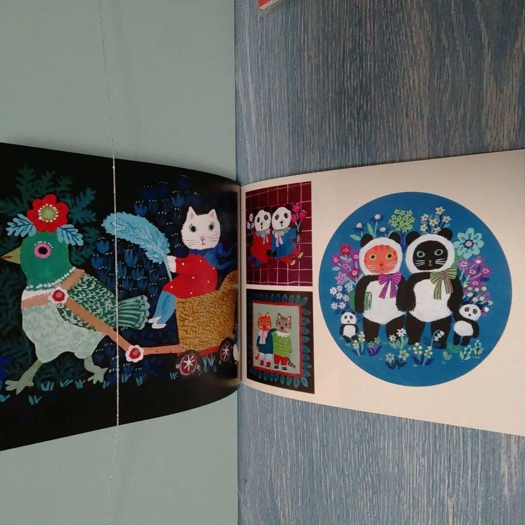Yumi Kitagishi Art Book LITTLE WORLD 40 Pages All Color W8.2 x H5.8in JAPAN NEW