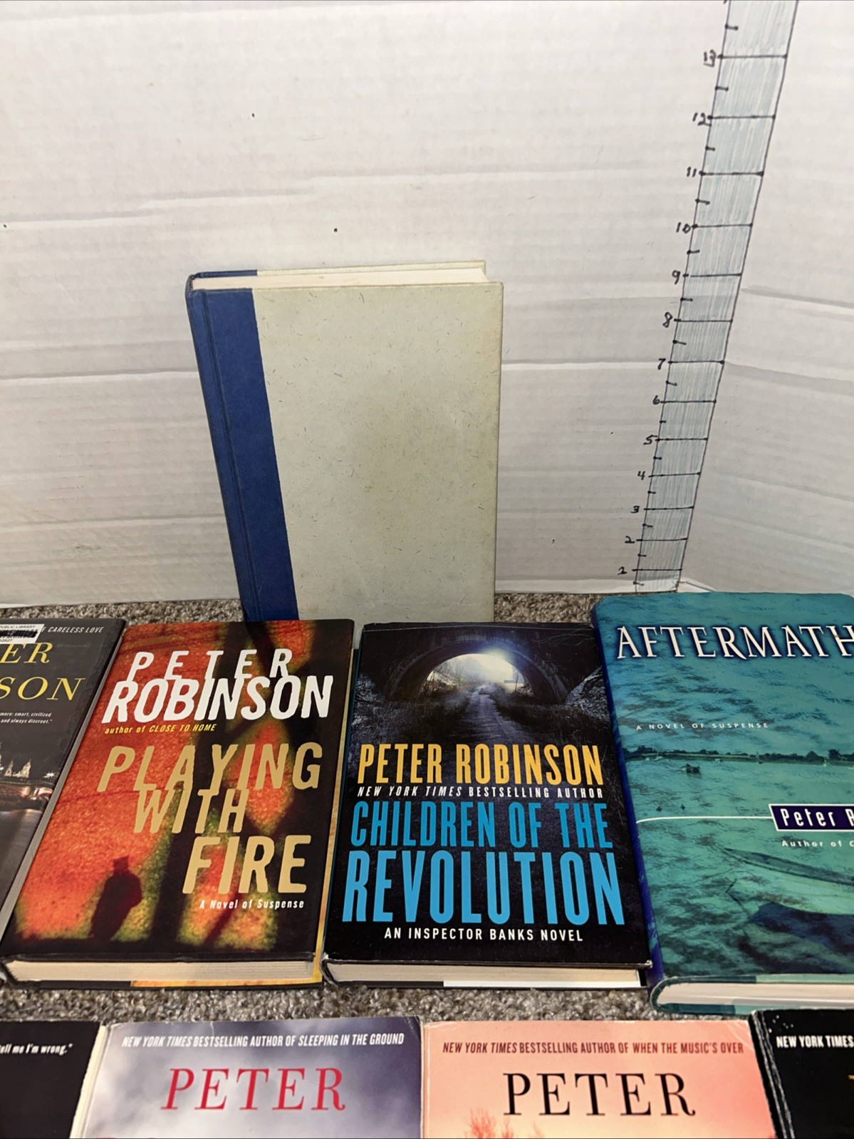 Huge Lot (25) Peter Robinson Books Inspector Banks Hardback & Paperback