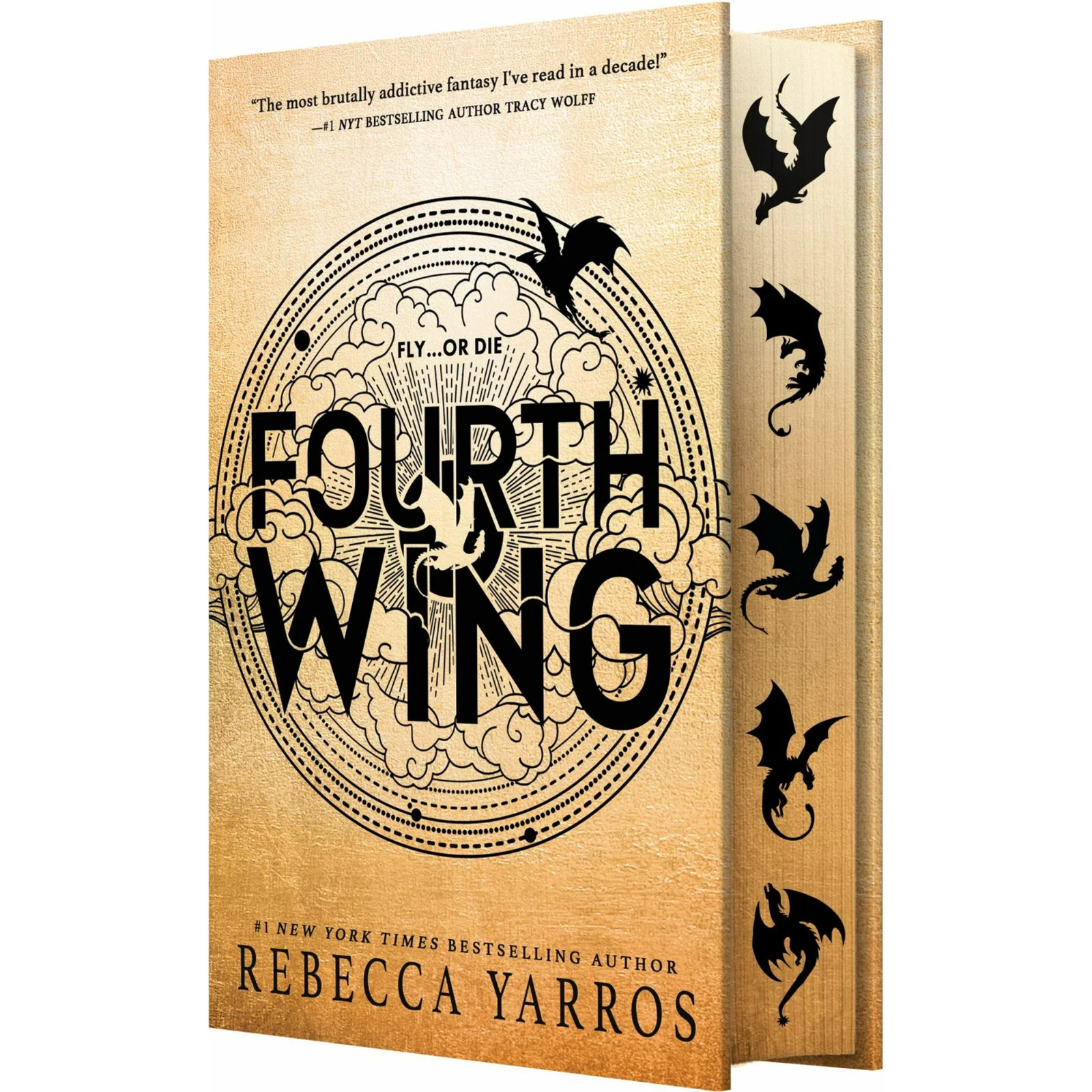 Fourth Wing (Wing and Claw Collection) – by Rebecca Yarros (Hardcover)