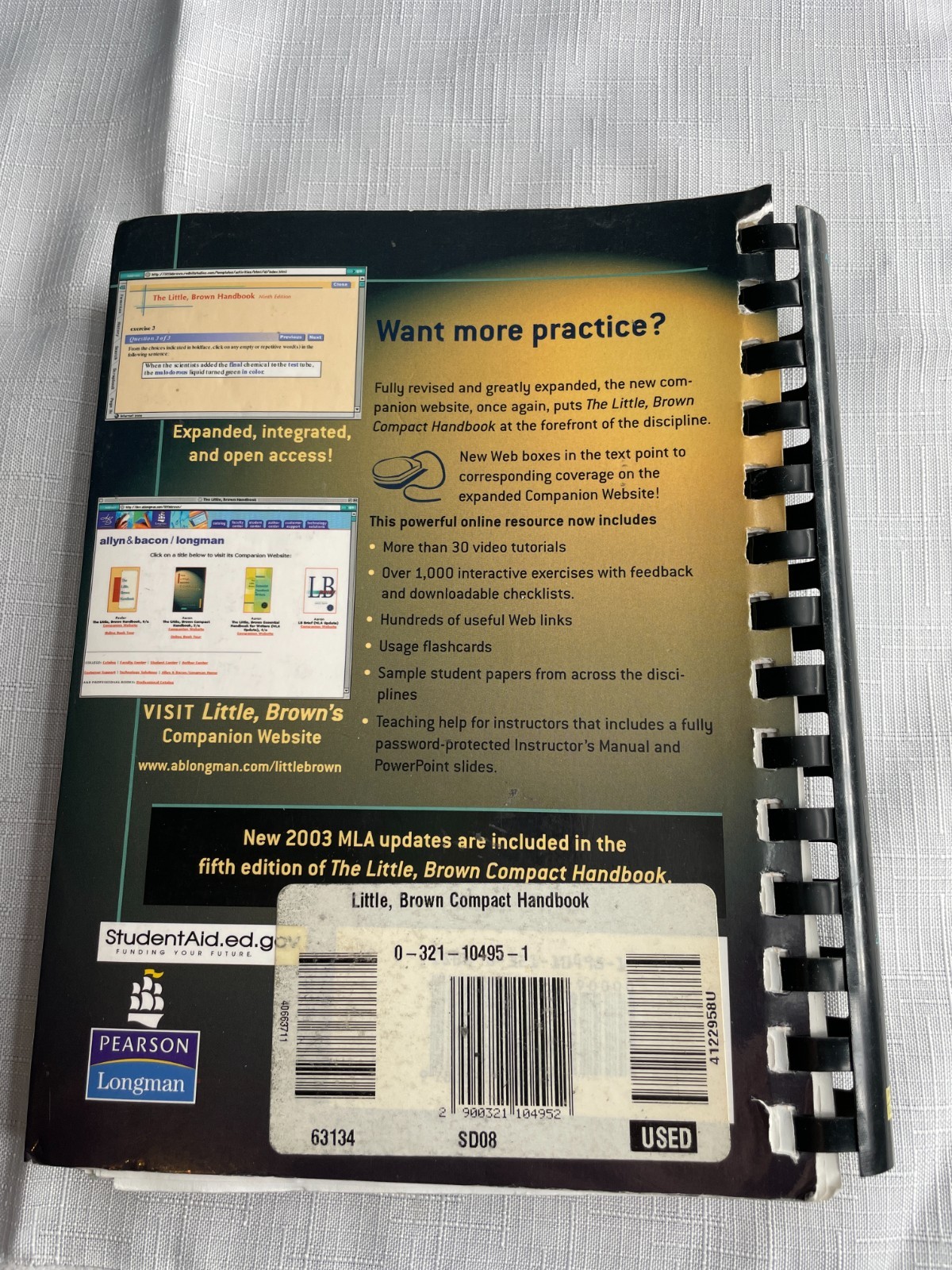 The Little Brown Compact Handbook – Spiral-bound By Jane E. Aaron