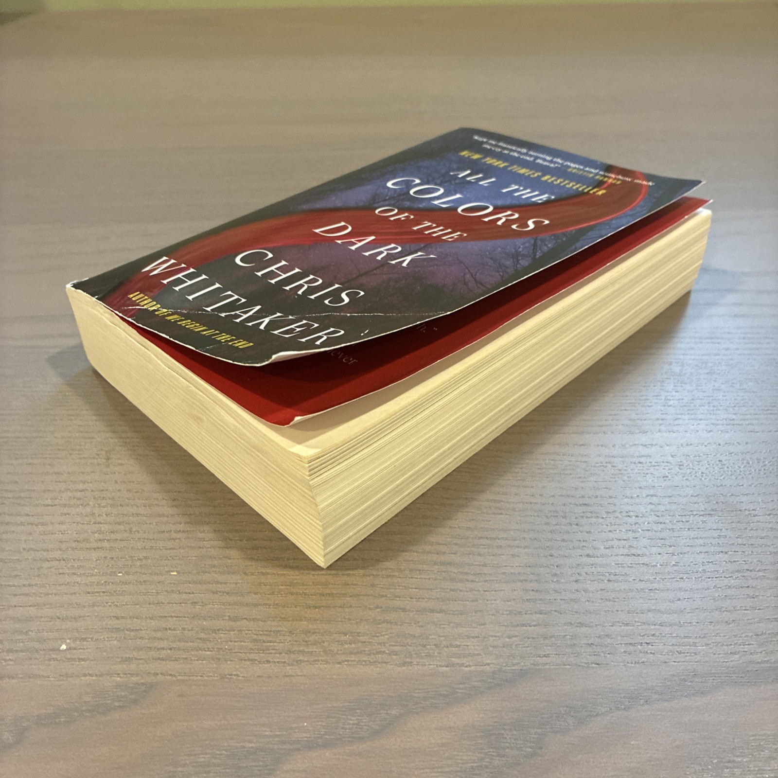 All The Colors of the Dark by Chris Whitaker (2023, Trade Paperback) Mystery