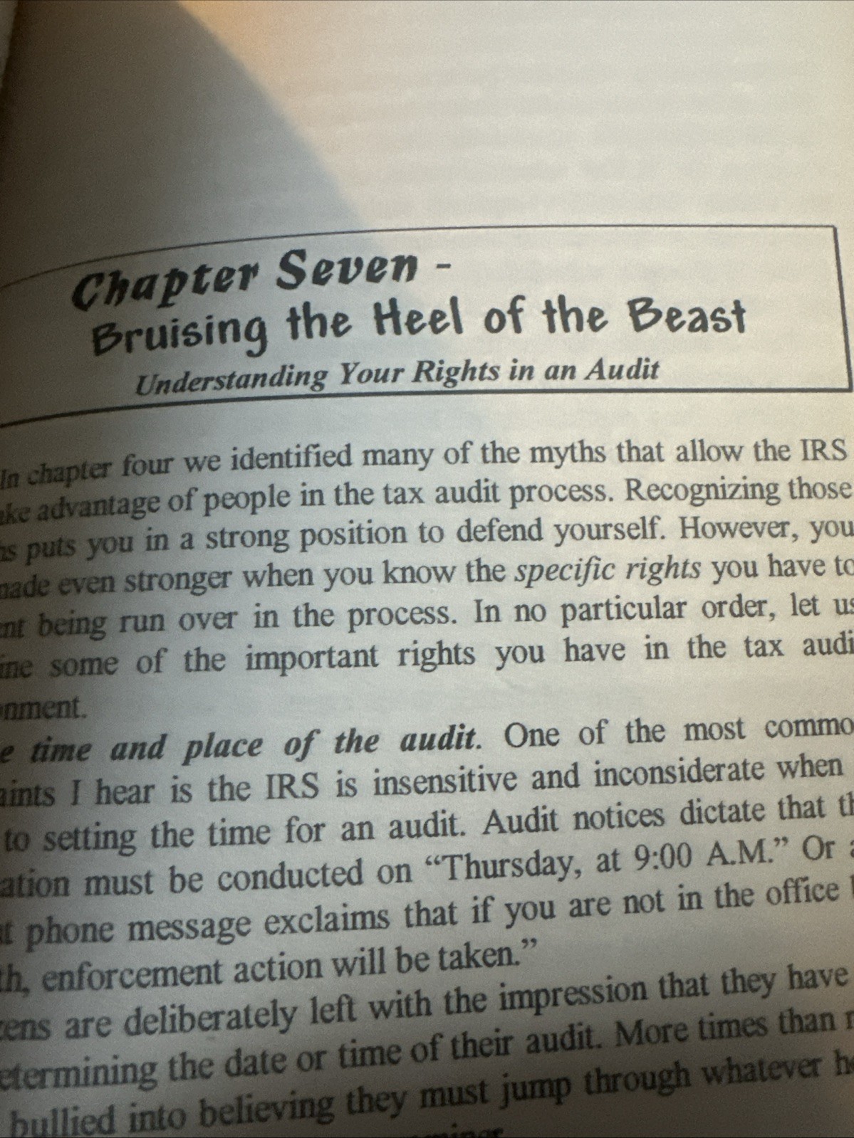 IRS, taxes and the beast
