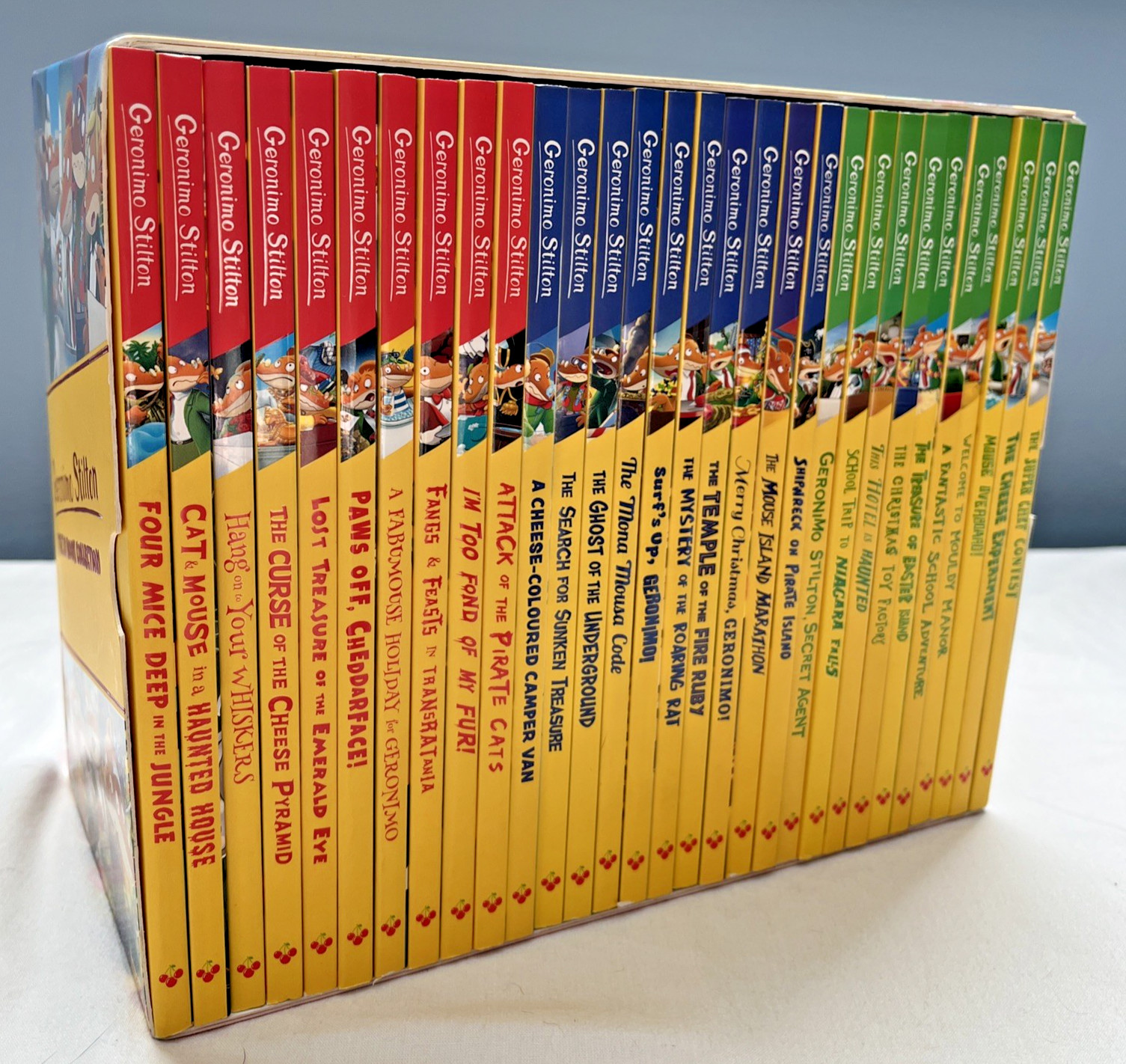 Geronimo Stilton: The 30 Books Collection Set (Series 1, 2 & 3) – Age 5-7 – PB