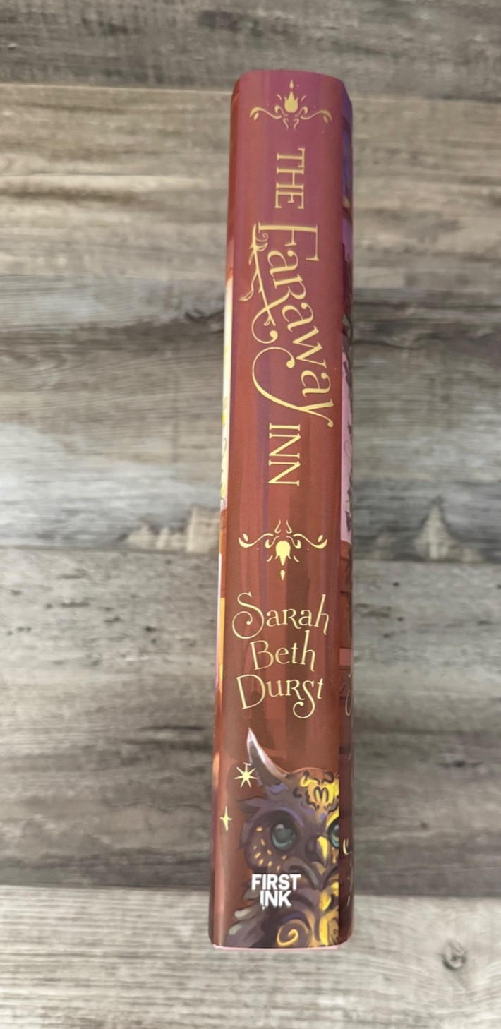 SIGNED Fairyloot THE FARAWAY INN Sarah Beth Durst SPRAYED EDGES UK 1st/1st