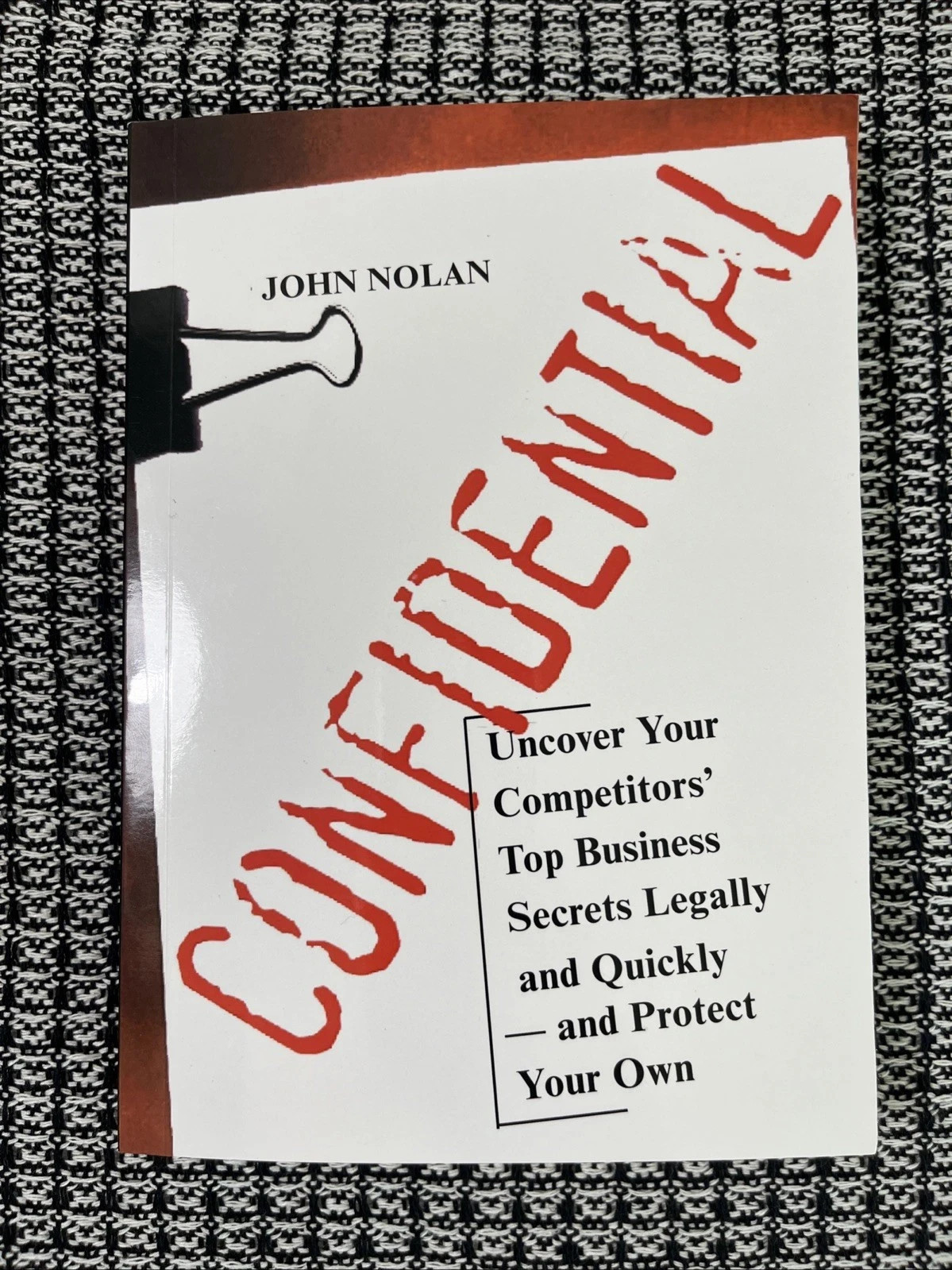 PERFECT BOOK GIFT FOR CHRISTMAS _ “CONFIDENTIAL”