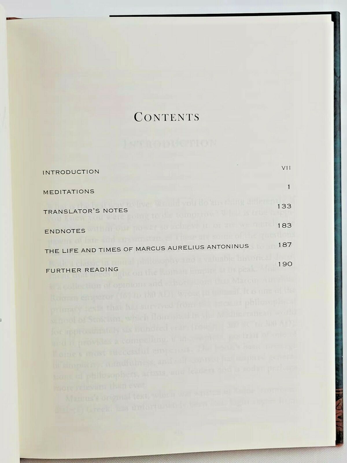 MEDITATIONS Marcus Aurelius George Long (8″x6″) Hardcover *Brand New*