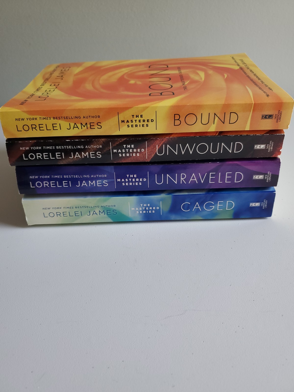 MASTERED SERIES COMPLETE SET OF 4 PB LORELEI JAMES