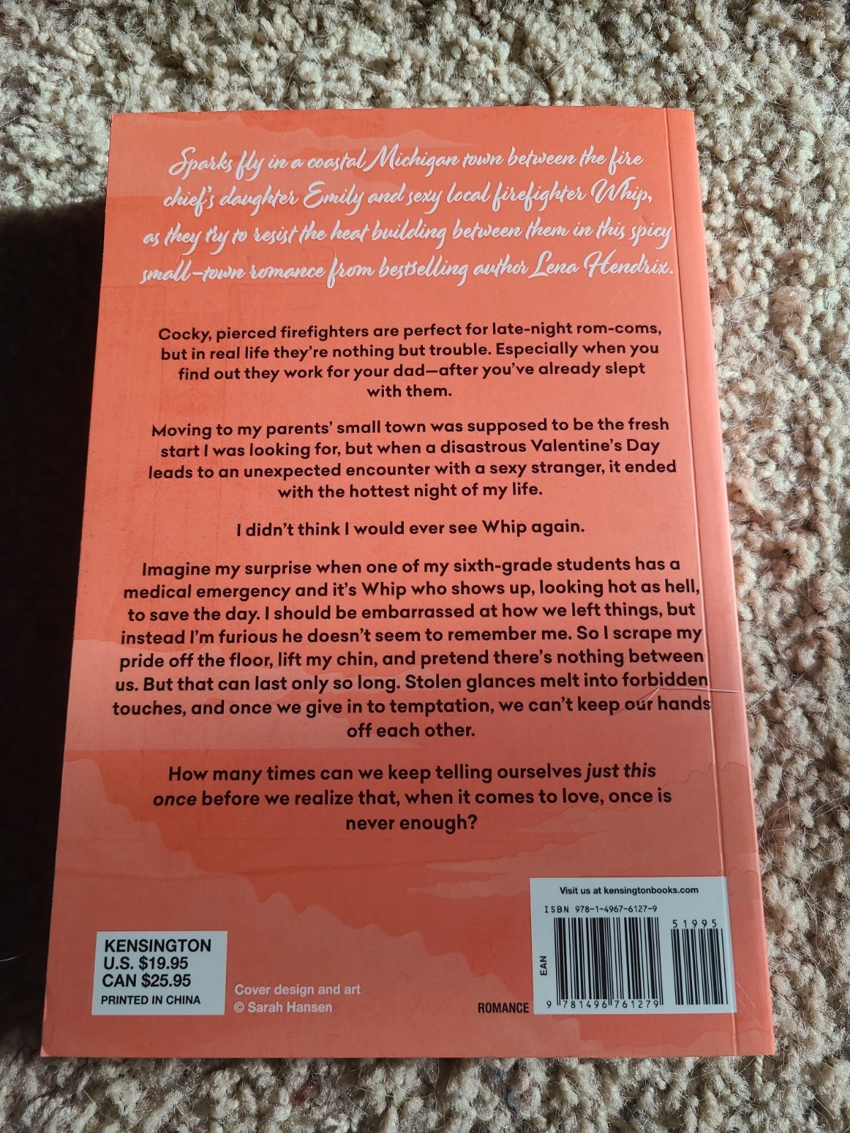 Just This Once: Deluxe Limited Edition by Lena Hendrix (2026, Trade Paperback)