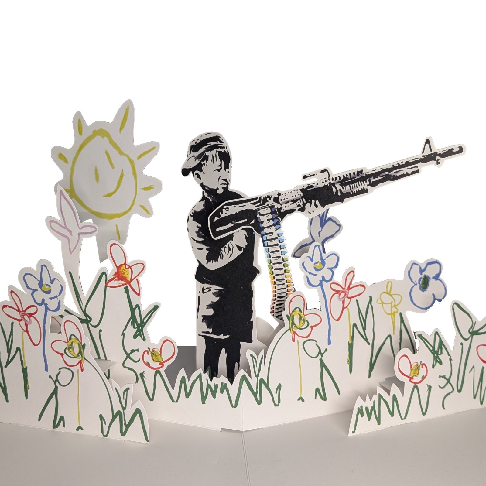 This’ll Look Nice When It”s Open – Banksy Street Art Pop Up Book