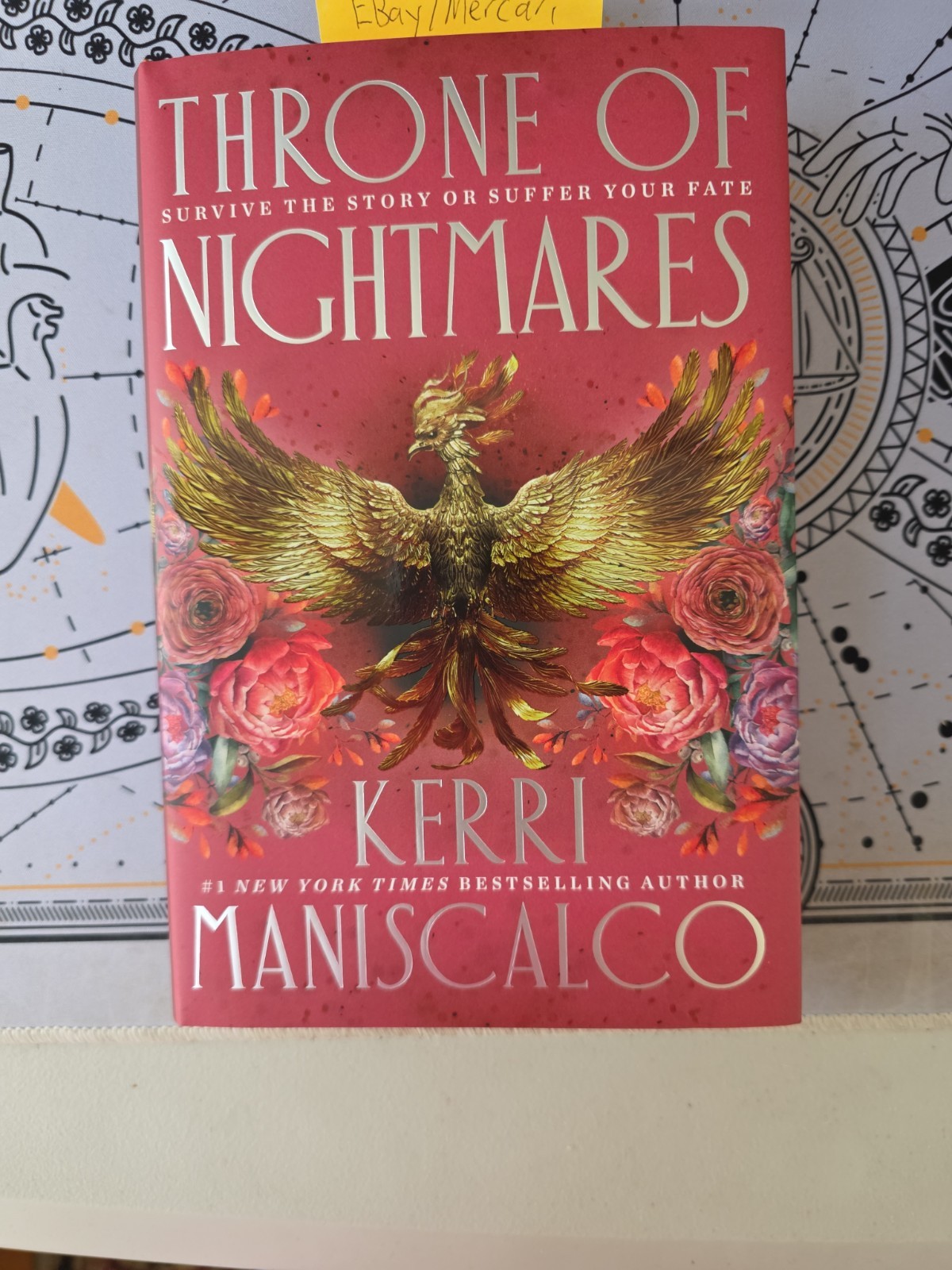 Fairyloot Throne Of Nightmares By Kerri Maniscalco SE SIGNED SPRAYED EDGES