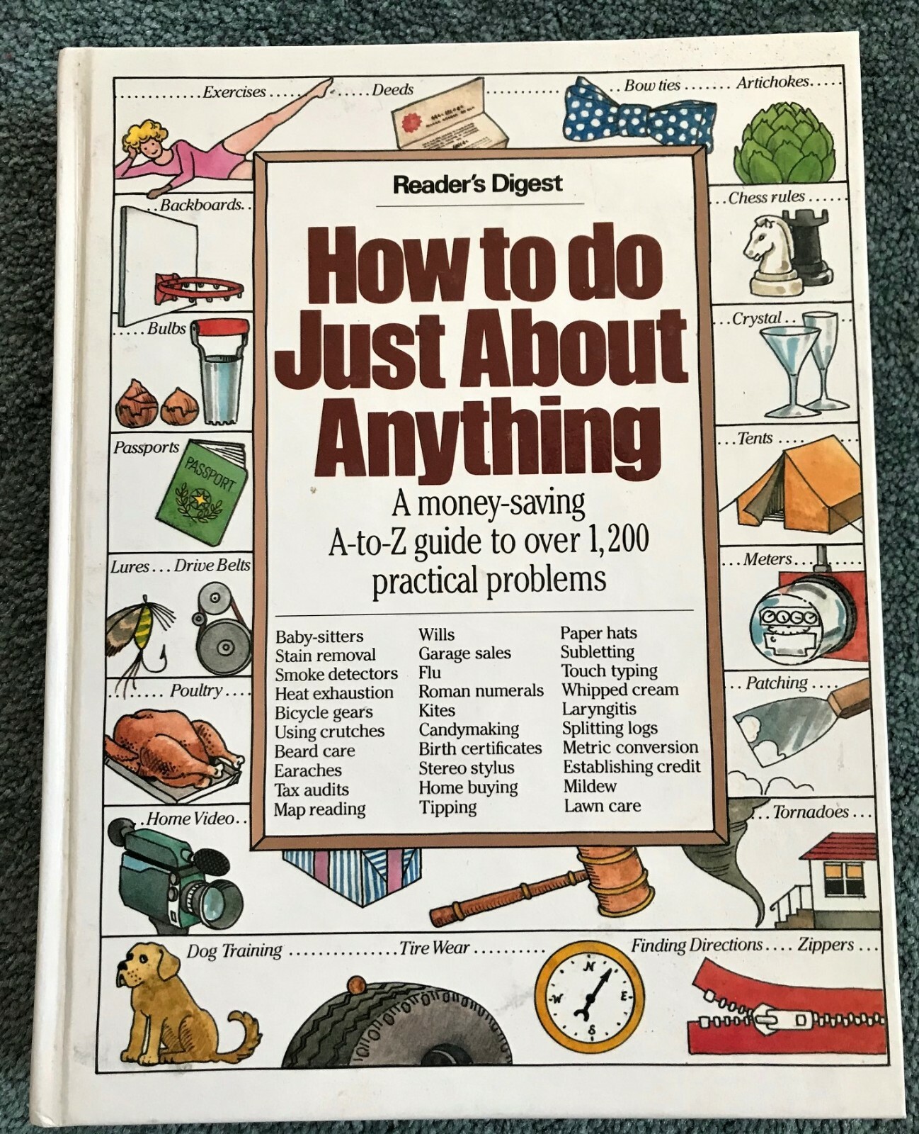 Save Money with Reader’s Digest ‘How To Do Almost Anything’ 1986 448 pages