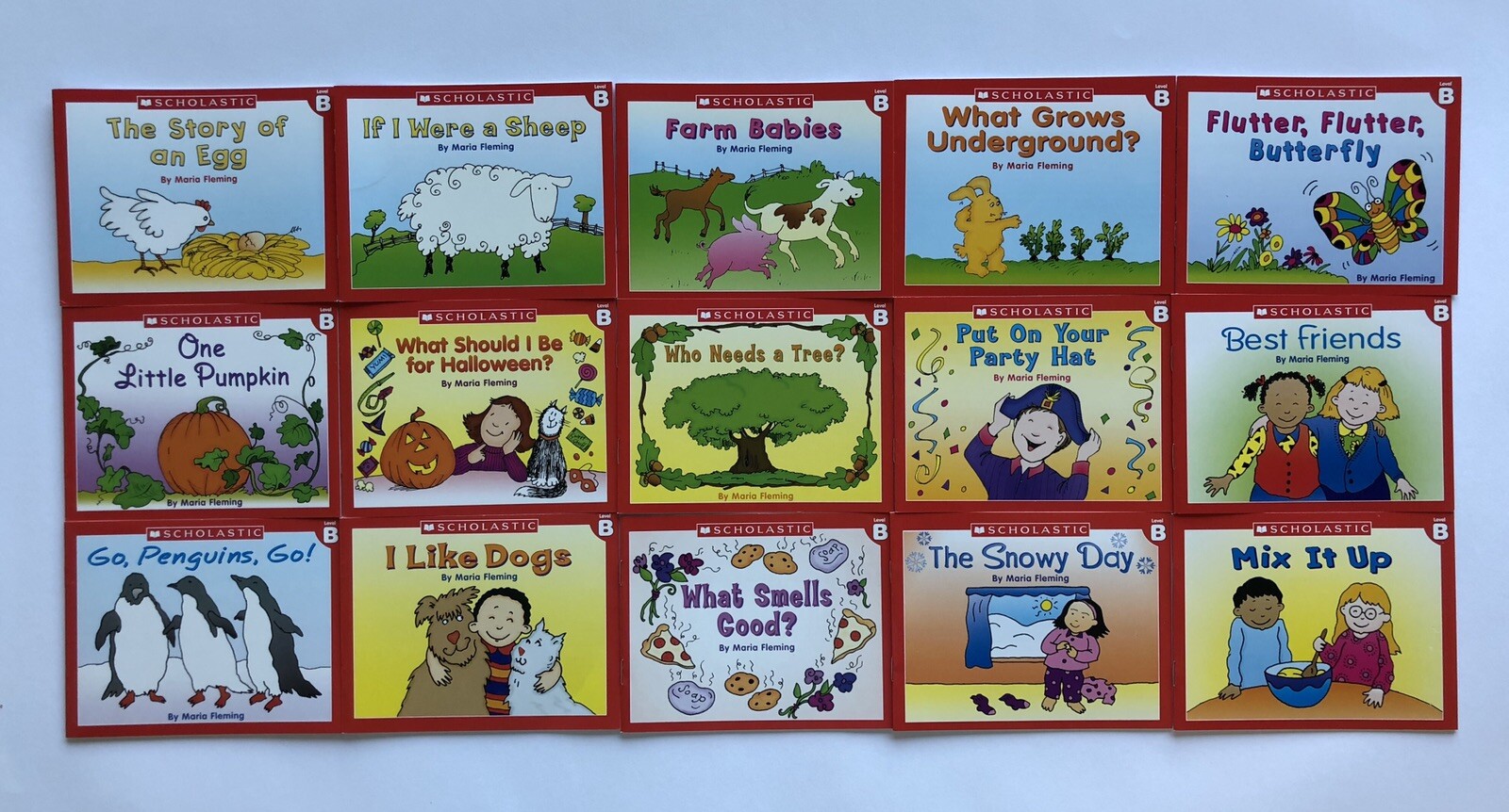 Childrens Learn to Read Books Kindergarten First Grade Award-WInning Lot 60