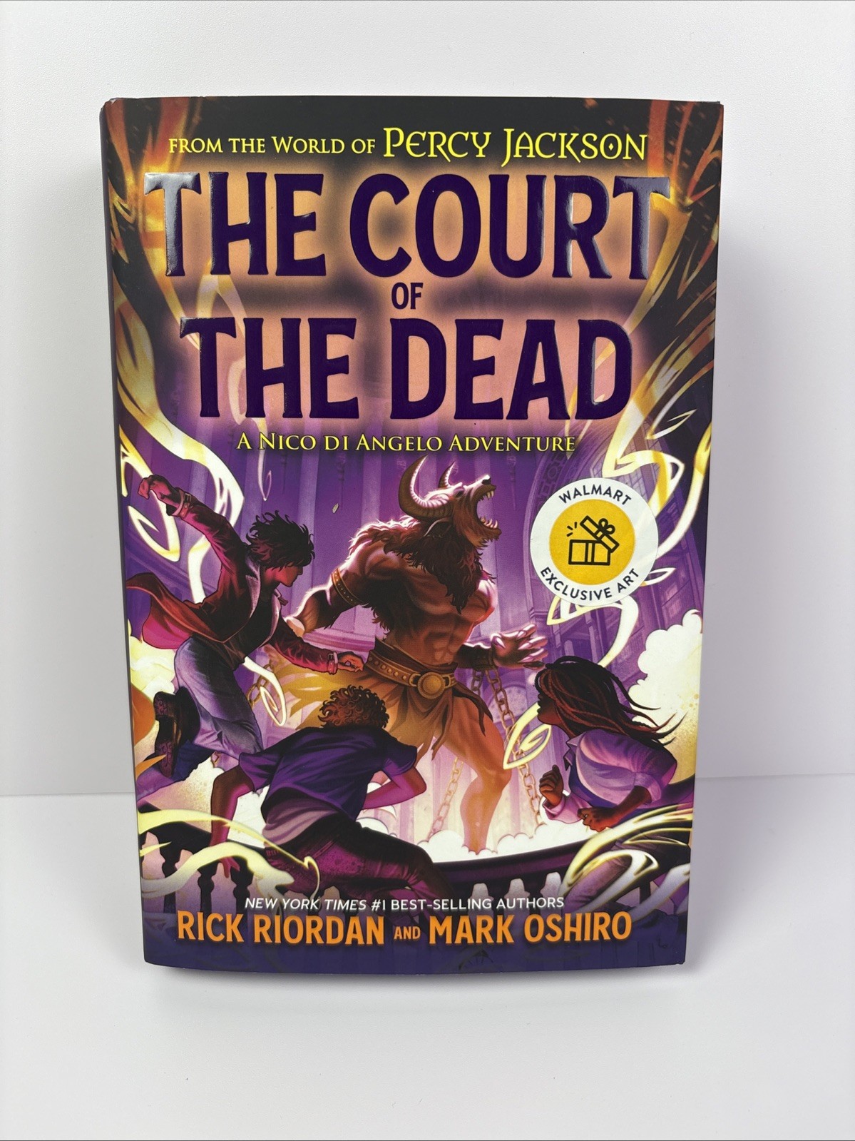 THE COURT OF THE DEAD Nico DiAngelo Rick Riordan First Edition hardcover