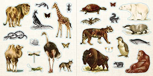 Loads of Ephemera Sticker Book (Over 580 stickers!)