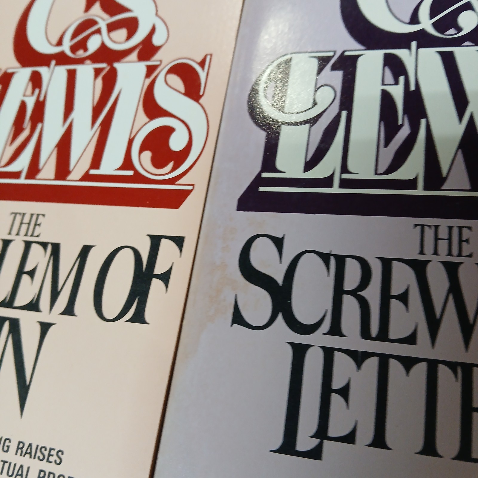 Six by Lewis; C. S. Lewis, Macmillan, 1978, Spiritual Classics, 6 Box Set ACC