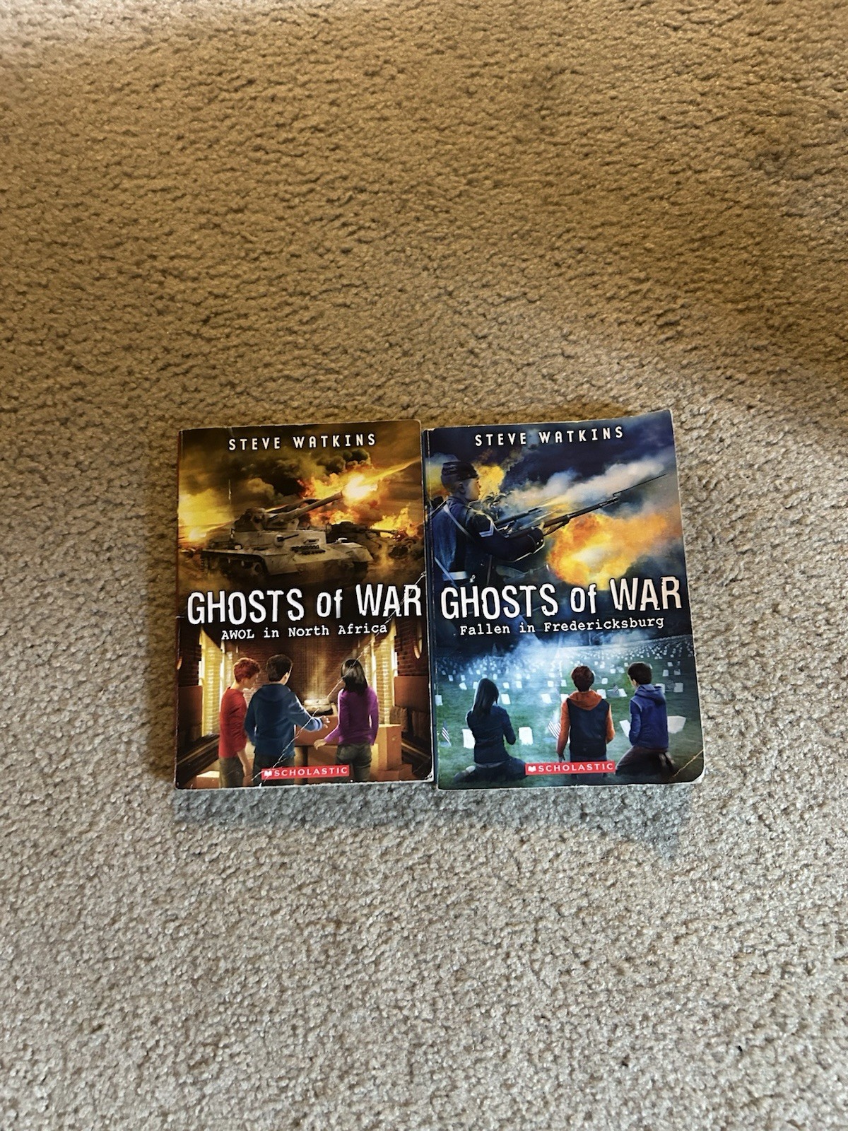Ghost Of War Book Lot paperbacks. Lost at Khe Sahn and The Secret of Midway